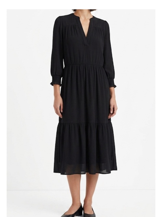 Express Dresses & Skirts - Express Black 3/4 length sleeves. Midi dress. Sz. Small new condition. 🌸